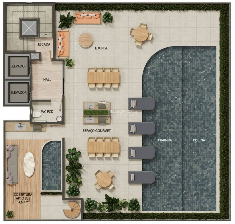Apartamento, 2 quartos, 51 m² - Foto 1