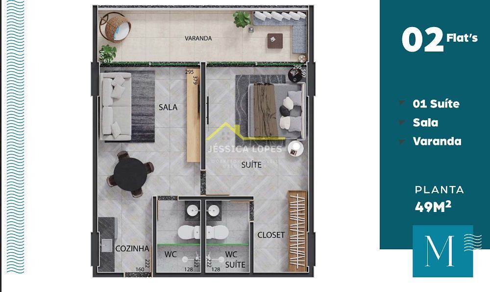 Apartamento, 1 quarto, 25 m² - Foto 6
