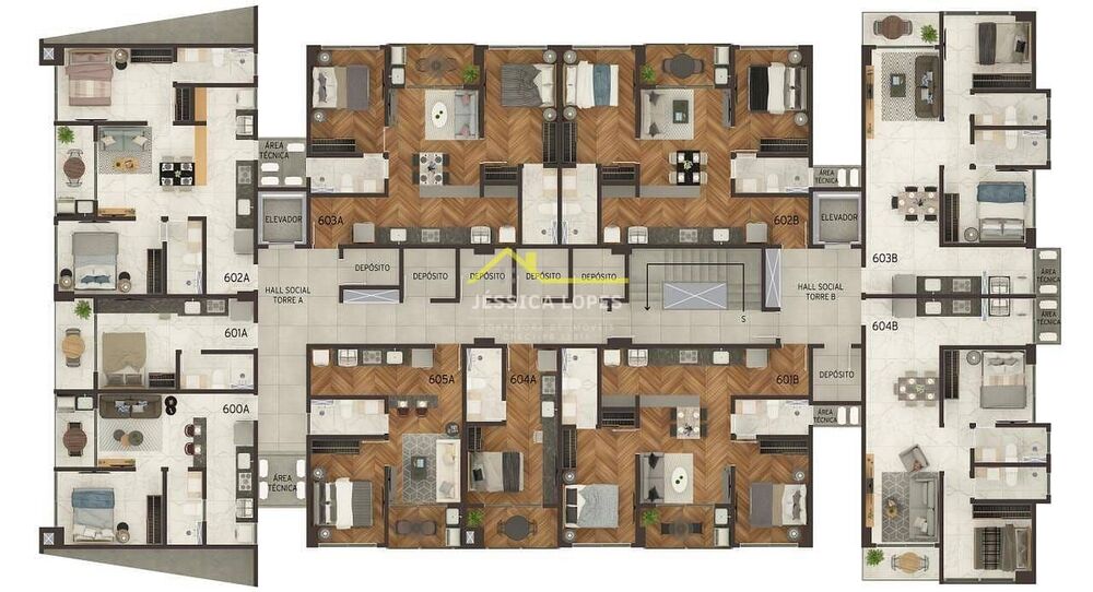 Apartamento, 2 quartos, 60 m² - Foto 12