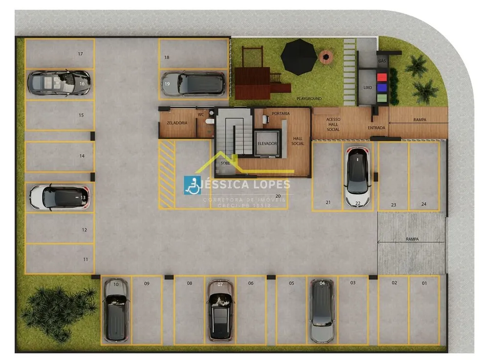 Apartamento, 2 quartos, 58 m² - Foto 1