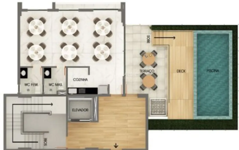 Apartamento, 2 quartos, 55 m² - Foto 6