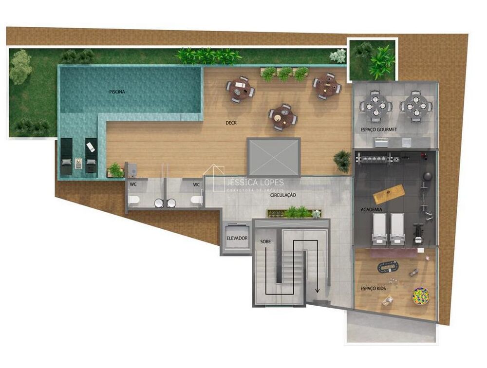 Apartamento à venda com 2 quartos, 113m² - Foto 3