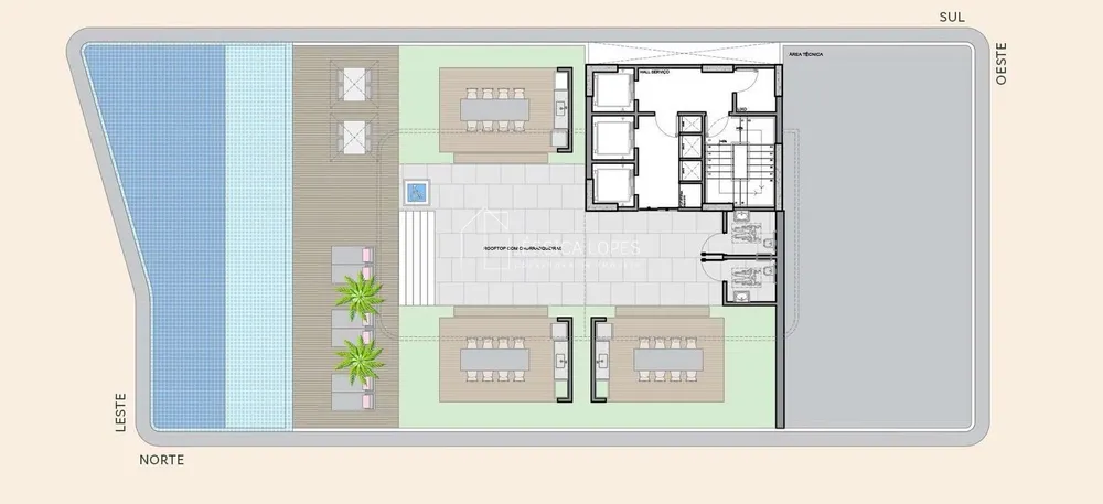 Apartamento, 1 quarto, 36 m² - Foto 3