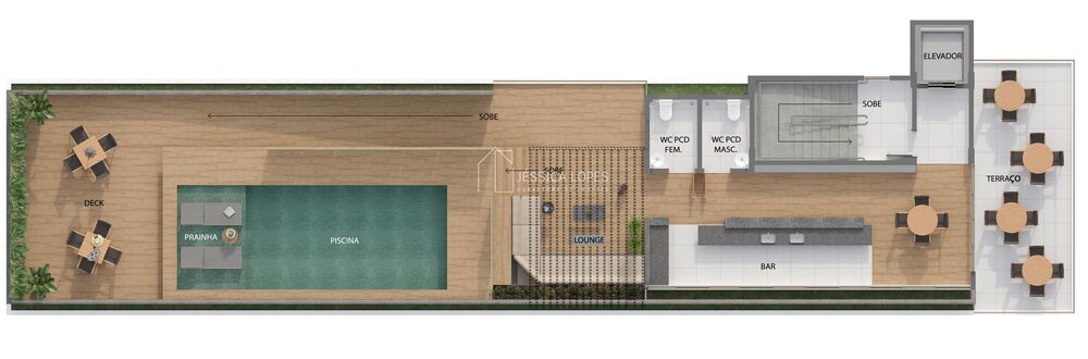 Apartamento, 1 quarto, 51 m² - Foto 2