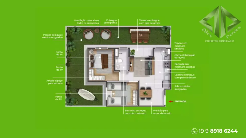 Apartamento, 2 quartos - Foto 16