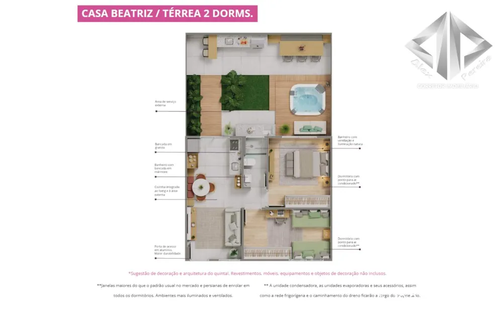 Casa, 2 quartos - Foto 4