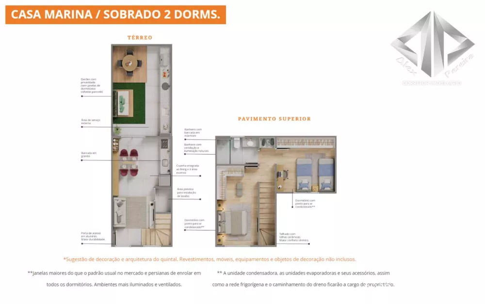 Casa, 2 quartos - Foto 2