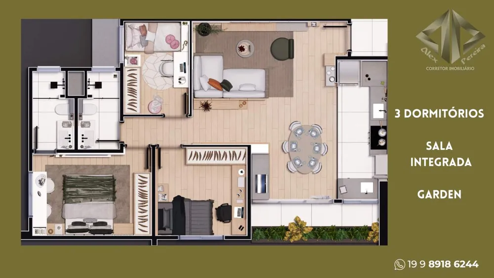 Apartamento, 3 quartos - Foto 5