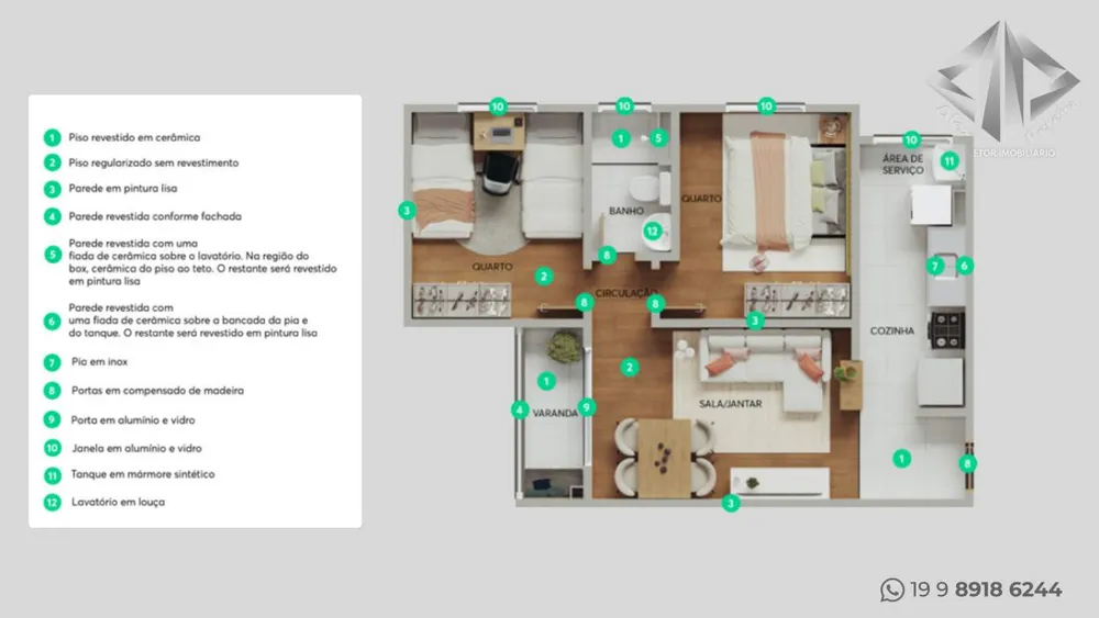 Apartamento, 2 quartos - Foto 6