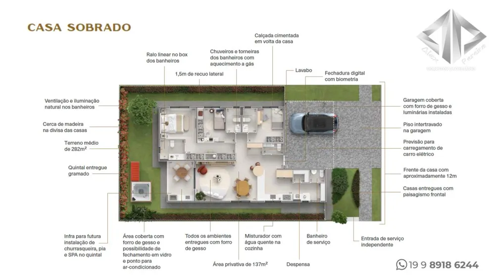 Casa, 3 quartos - Foto 5