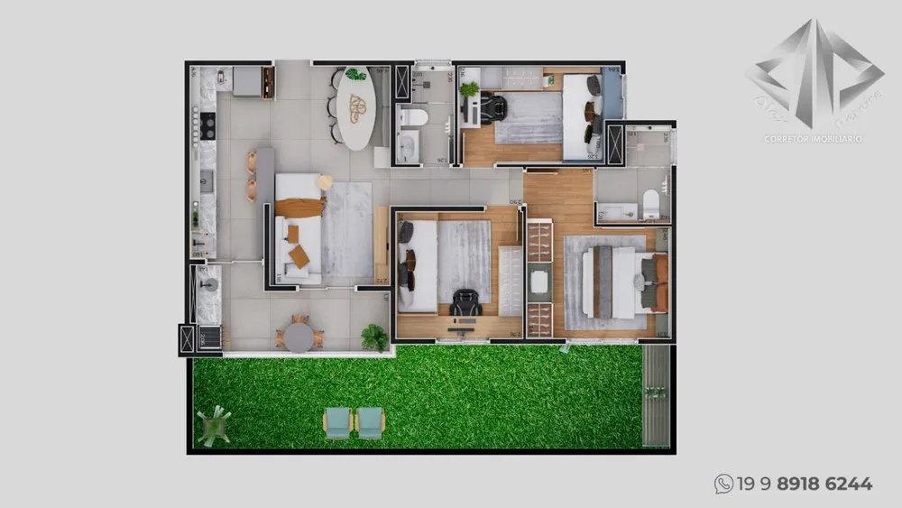 Apartamento, 2 quartos - Foto 6