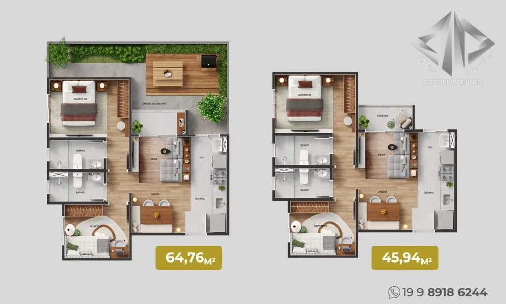 Apartamento, 2 quartos - Foto 6