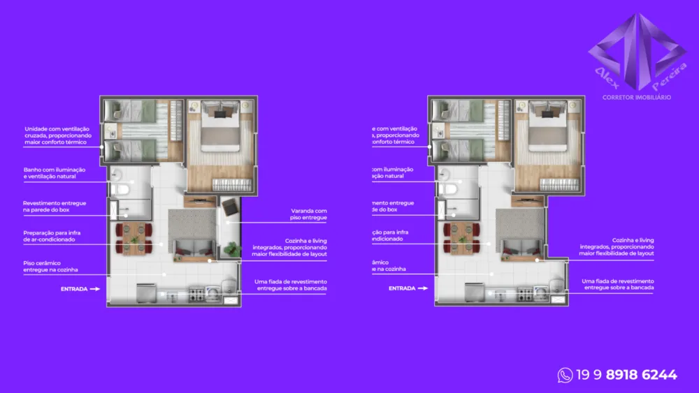 Apartamento, 2 quartos - Foto 4