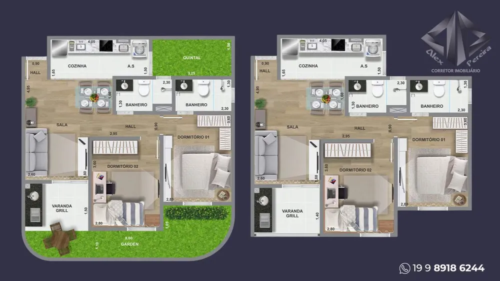 Apartamento, 2 quartos - Foto 4