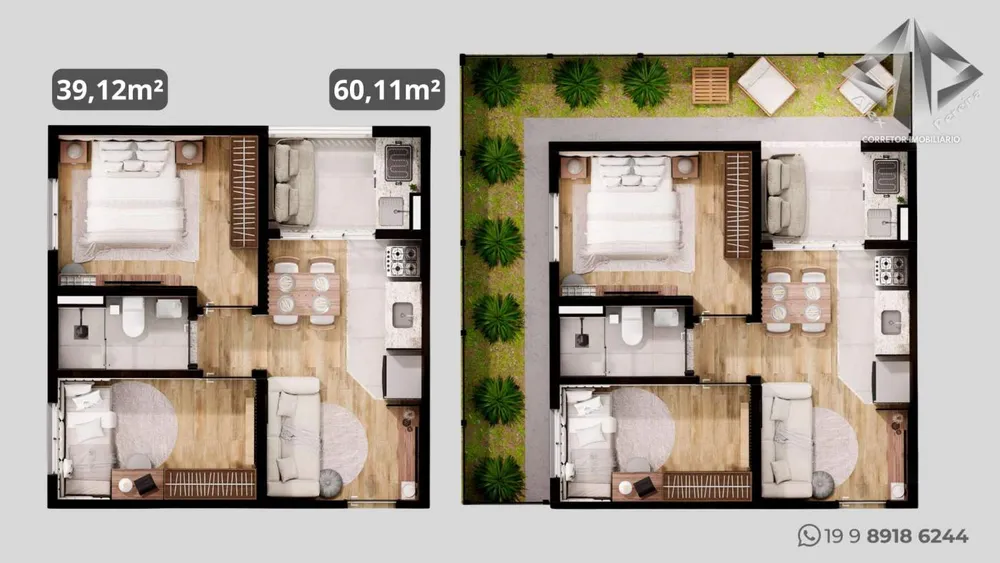 Apartamento, 2 quartos - Foto 4