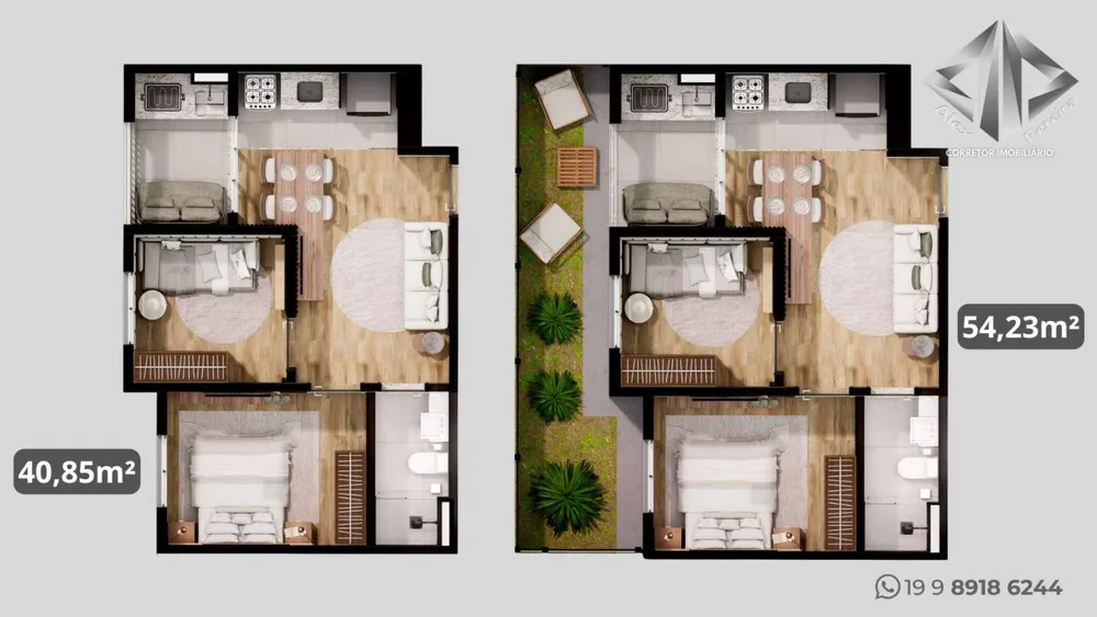 Apartamento, 2 quartos - Foto 3