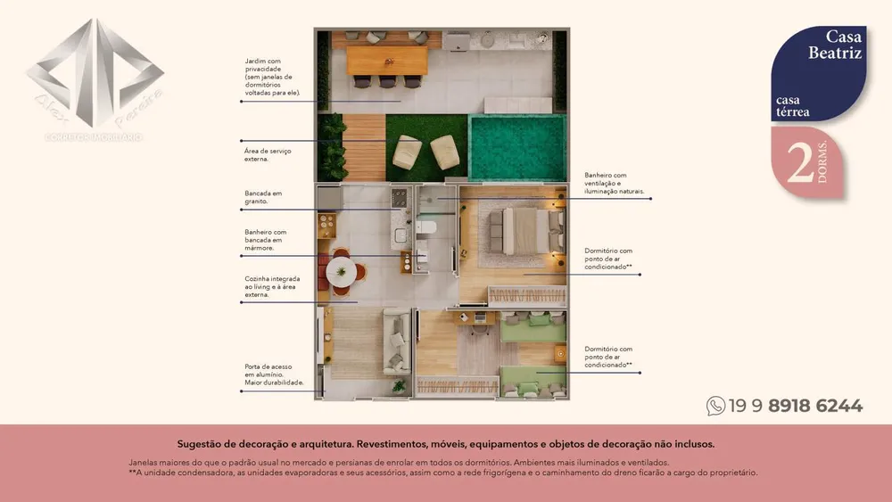 Casa, 2 quartos - Foto 3