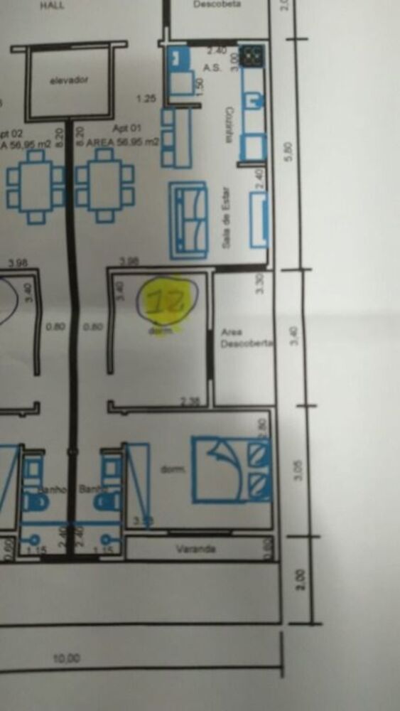 Apartamento, 2 quartos, 56 m² - Foto 5