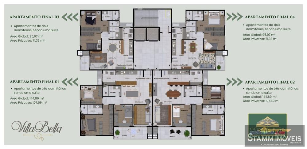 Apartamento à venda com 2 quartos, 71m² - Foto 4