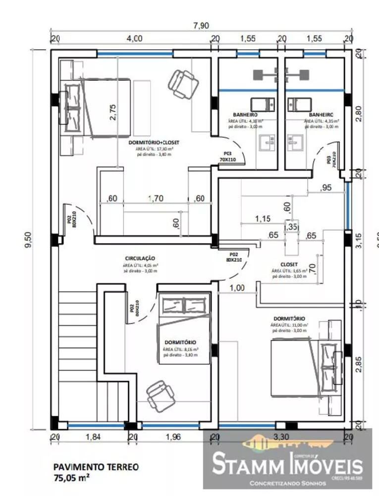 Casa, 4 quartos - Foto 2