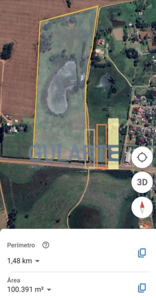 Terreno, 10 hectares - Foto 1