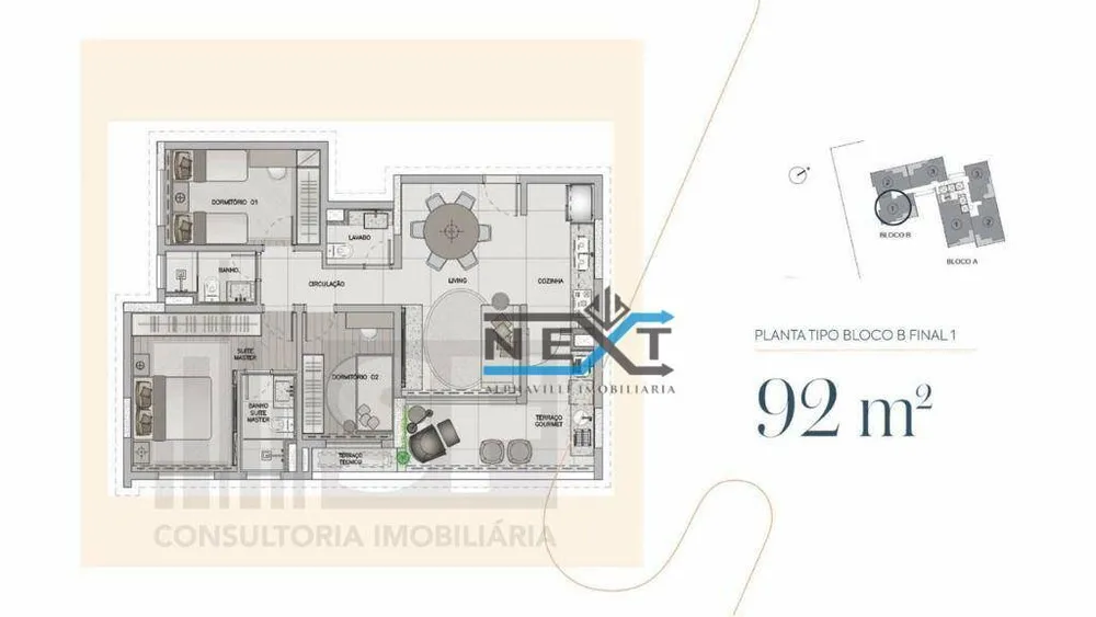 Apartamento, 3 quartos, 120 m² - Foto 8