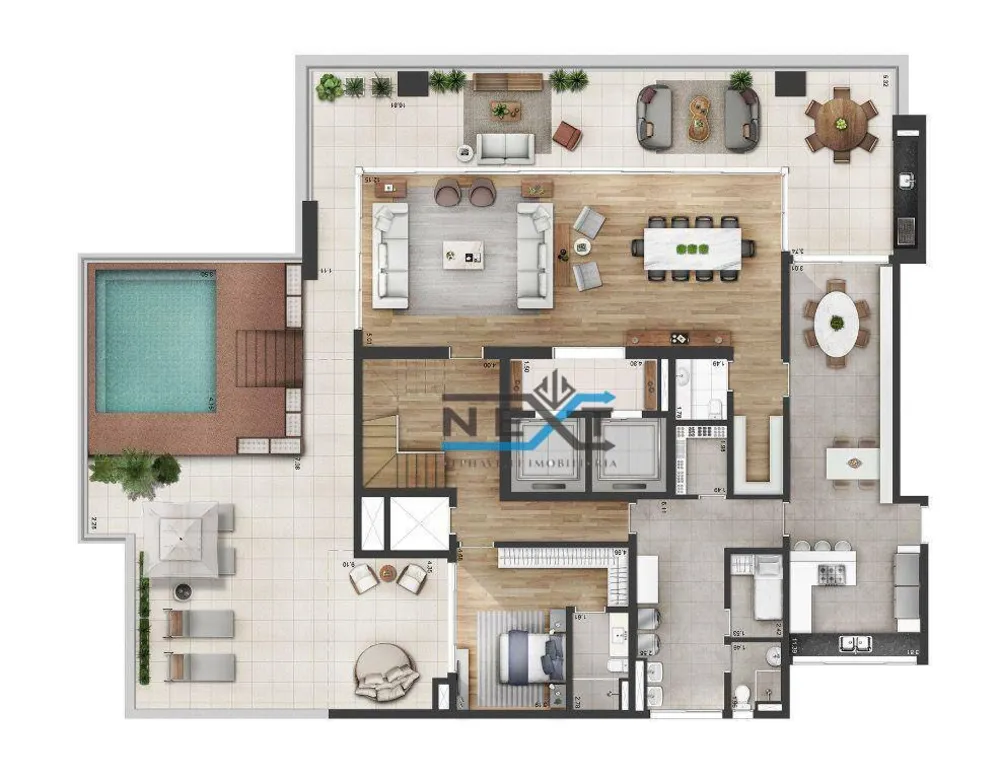 Apartamento, 4 quartos, 708 m² - Foto 6