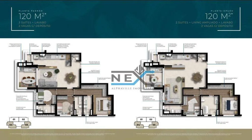 Apartamento, 3 quartos, 120 m² - Foto 6