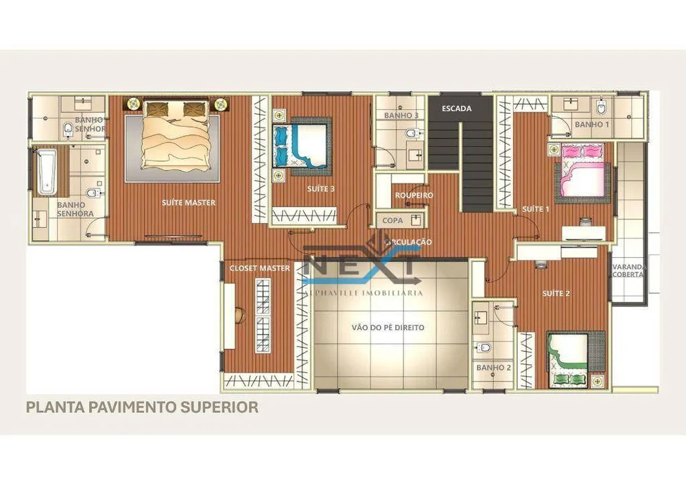 Casa de Condomínio, 4 quartos - Foto 6