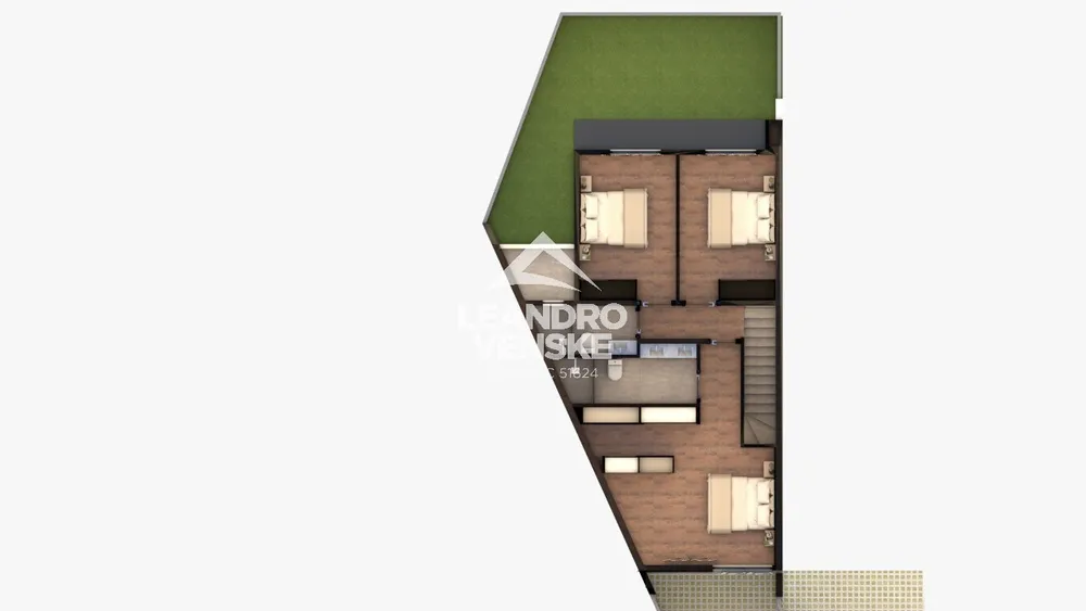 Casa, 3 quartos - Foto 1