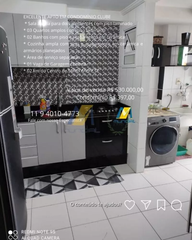 Apartamento à venda com 3 quartos, 73m² - Foto 4