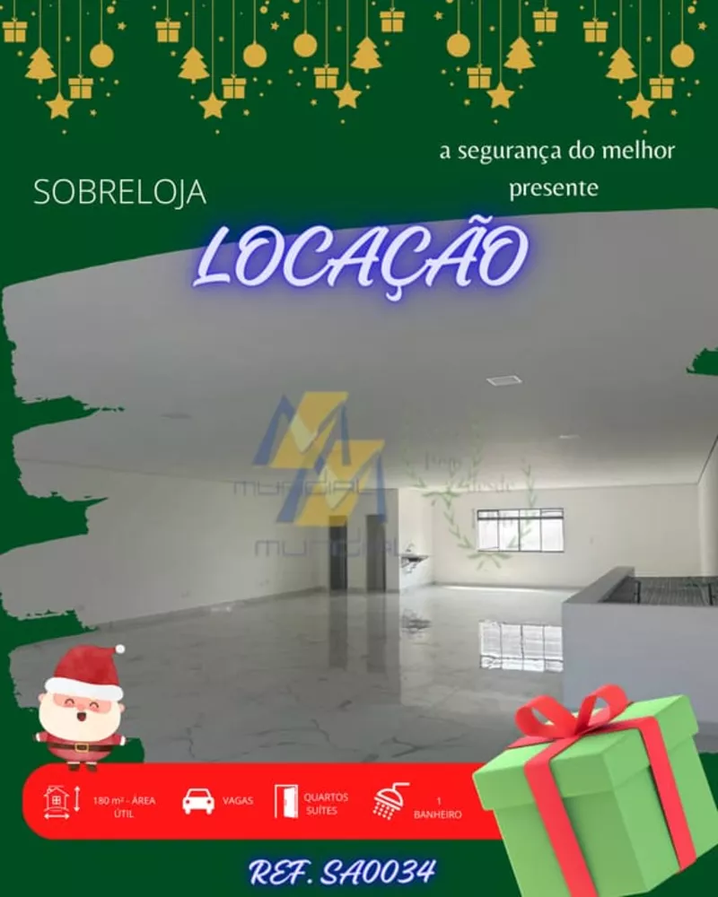 Loja-Salão para alugar, 180m² - Foto 1