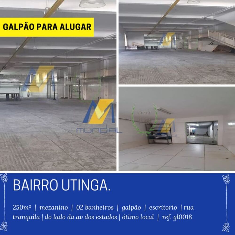 Depósito-Galpão, 250 m² - Foto 1