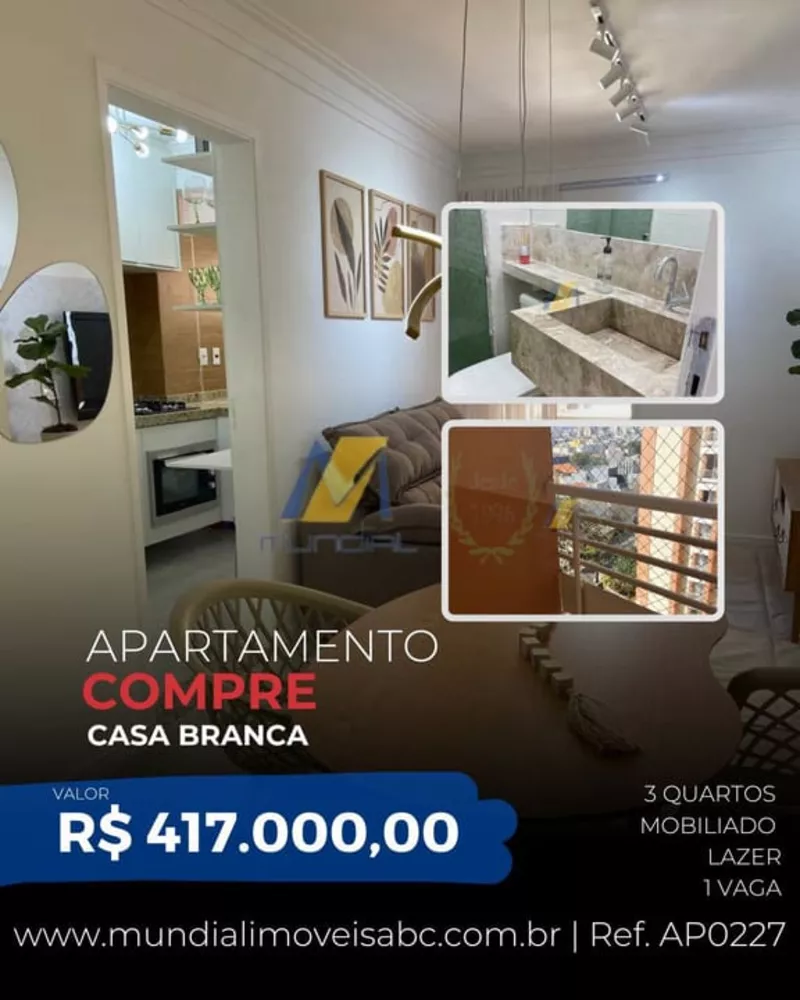 Apartamento à venda com 3 quartos, 54m² - Foto 1