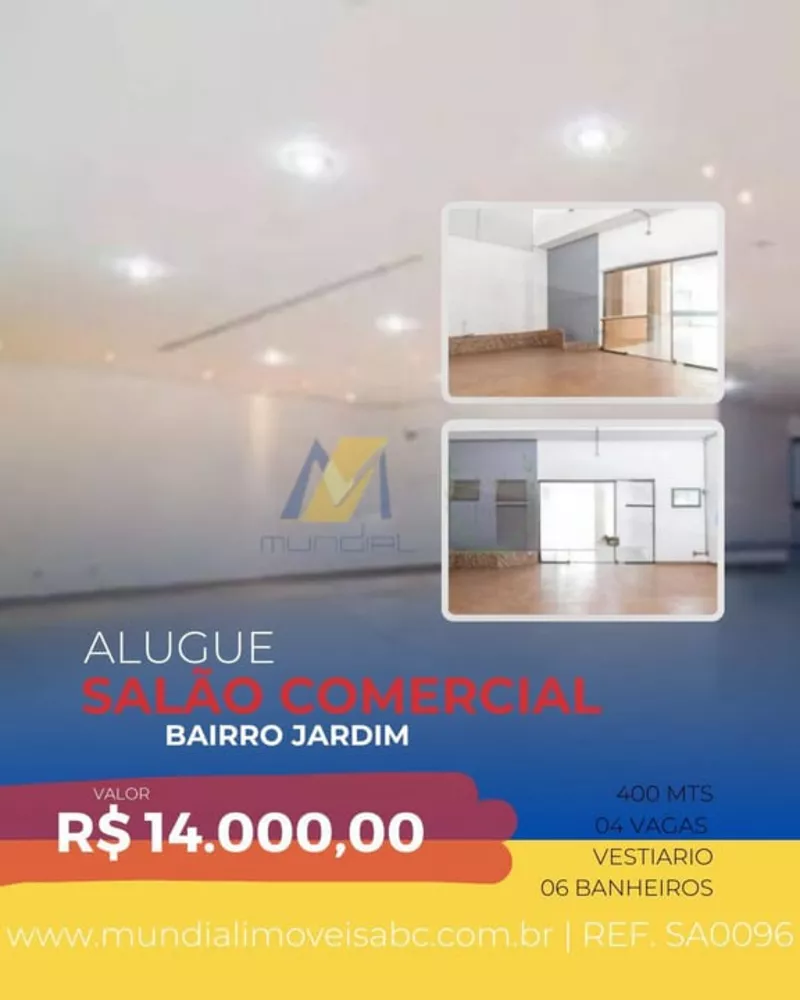 Loja-Salão para alugar, 400m² - Foto 1