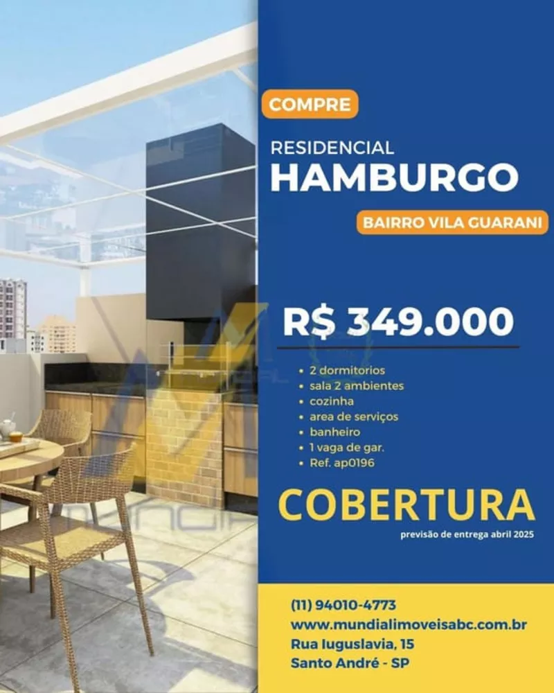 Apartamento à venda com 2 quartos, 46m² - Foto 1