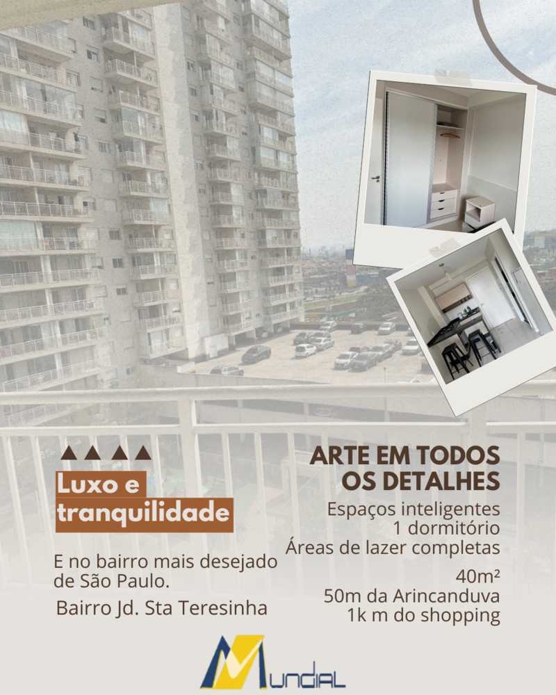 Apartamento, 1 quarto, 40 m² - Foto 1
