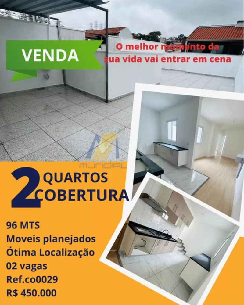 Apartamento à venda com 2 quartos, 96m² - Foto 2