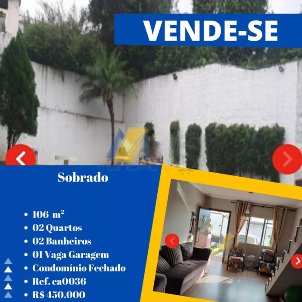 Casa à venda com 2 quartos, 106m² - Foto 1