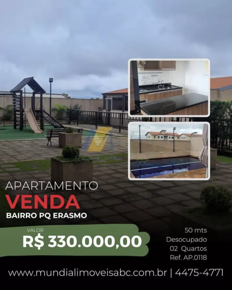 Apartamento à venda com 2 quartos, 50m² - Foto 1