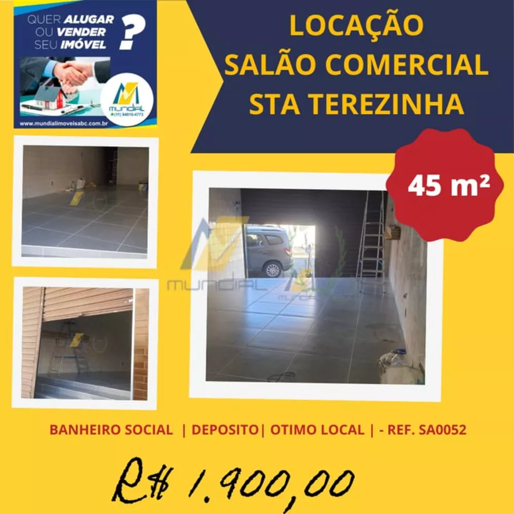 Loja-Salão para alugar, 45m² - Foto 5