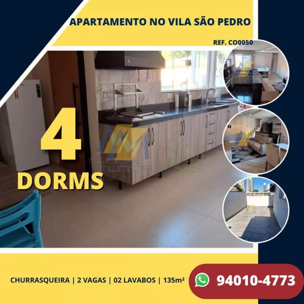 Apartamento à venda com 4 quartos, 135m² - Foto 1