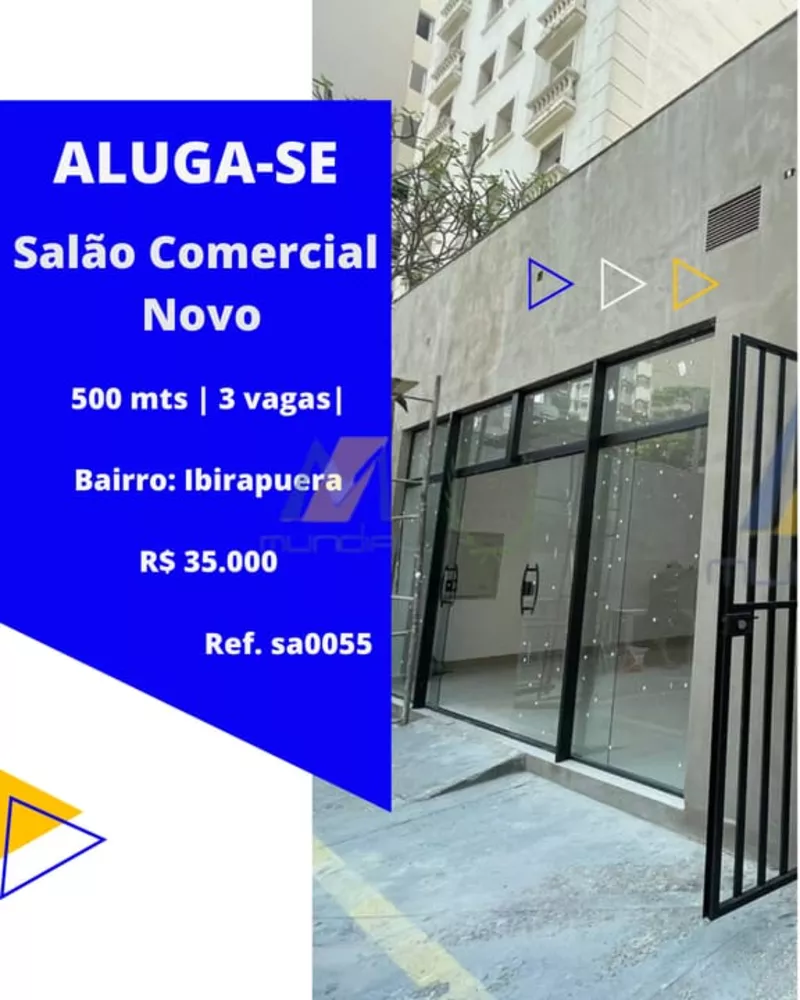 Loja-Salão para alugar, 500m² - Foto 1