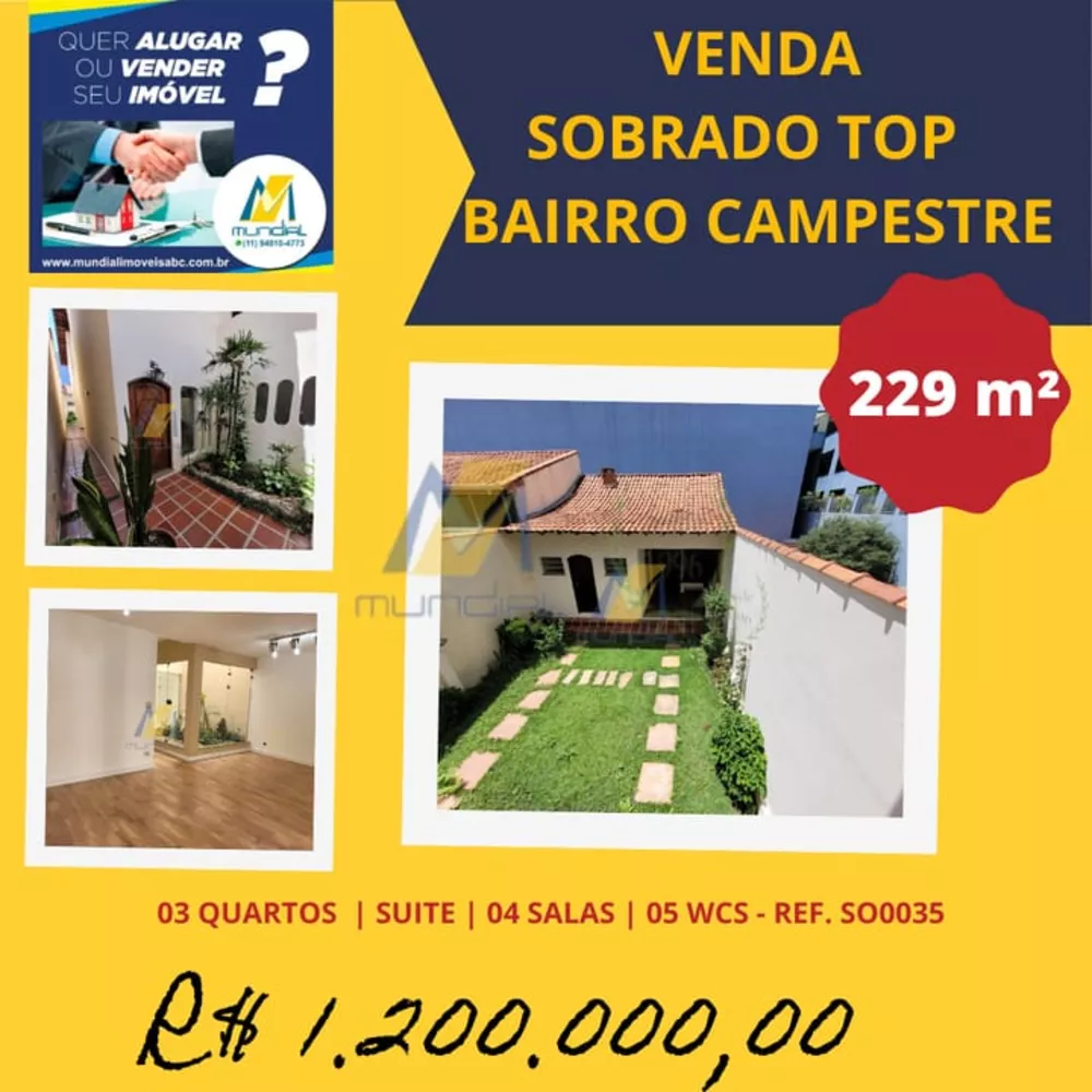 Casa à venda com 3 quartos, 229m² - Foto 1