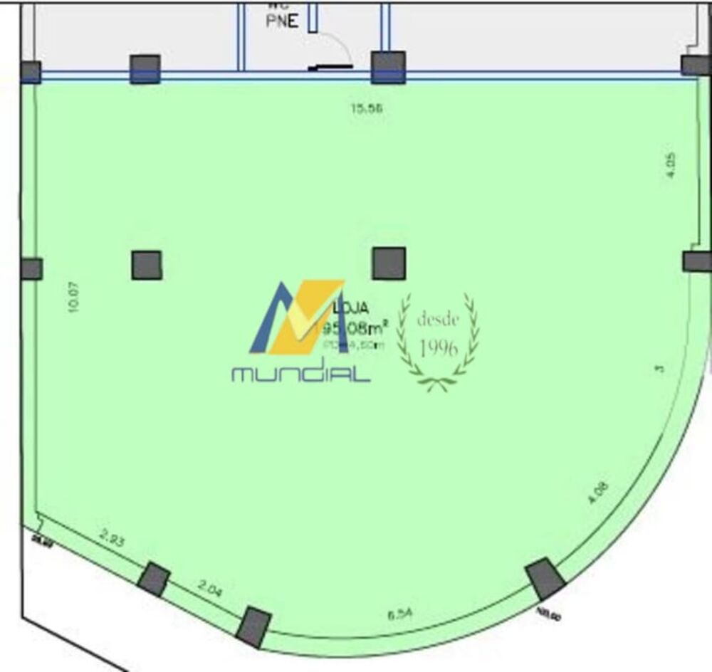 Loja-Salão, 195 m² - Foto 2