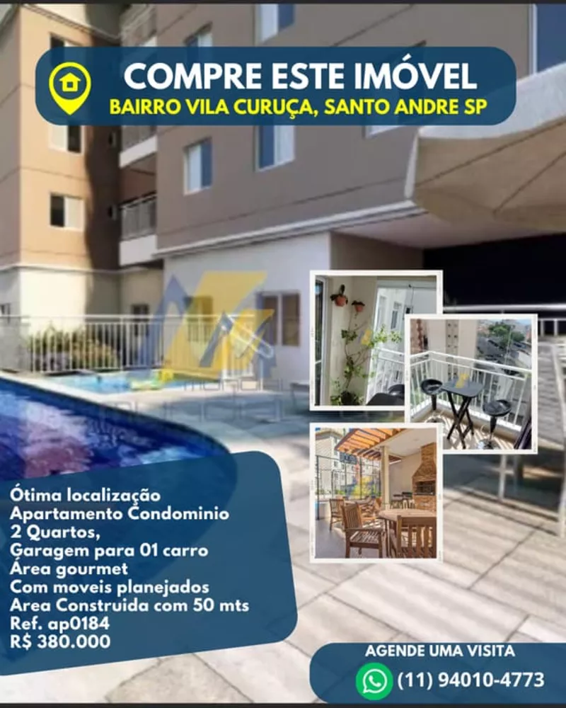 Apartamento à venda com 2 quartos, 50m² - Foto 1