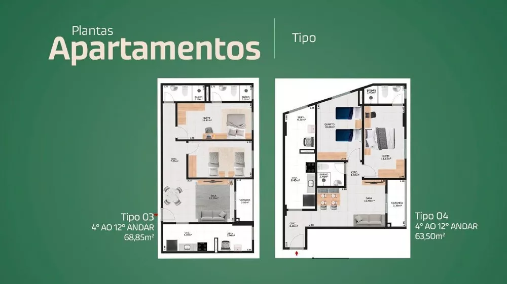 Apartamento, 2 quartos, 69 m² - Foto 21