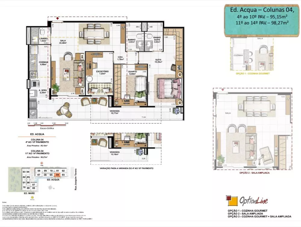 Apartamento, 2 quartos, 90 m² - Foto 13