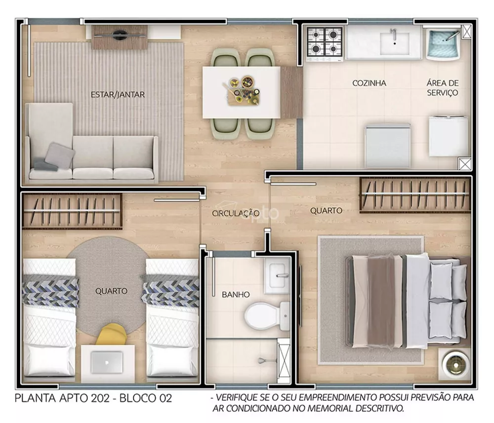 Apartamento, 2 quartos, 41 m² - Foto 4