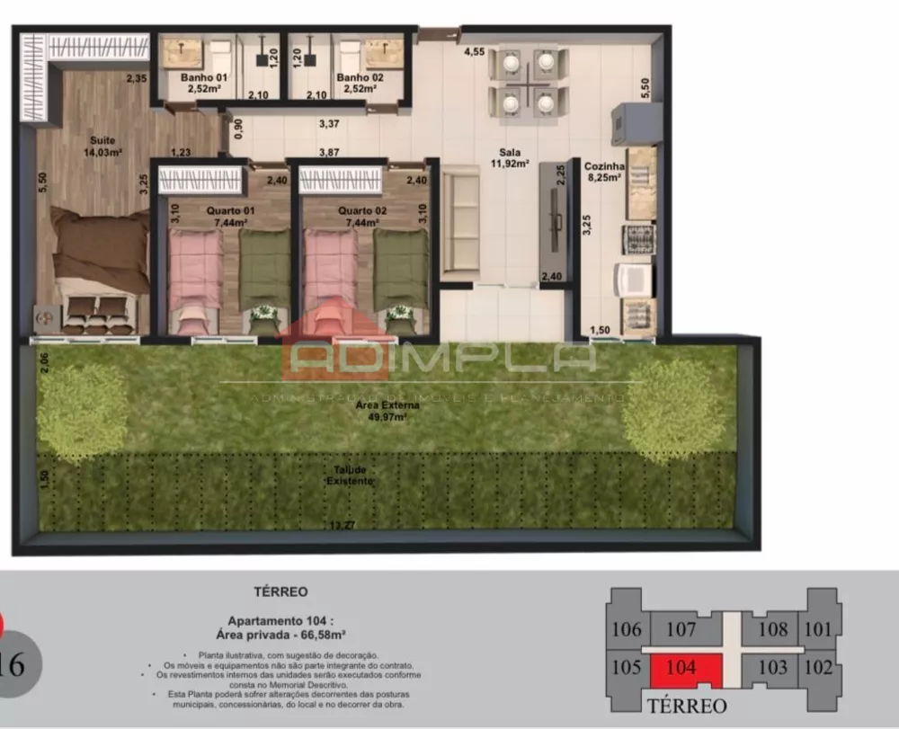 Apartamento, 3 quartos, 76 m² - Foto 17